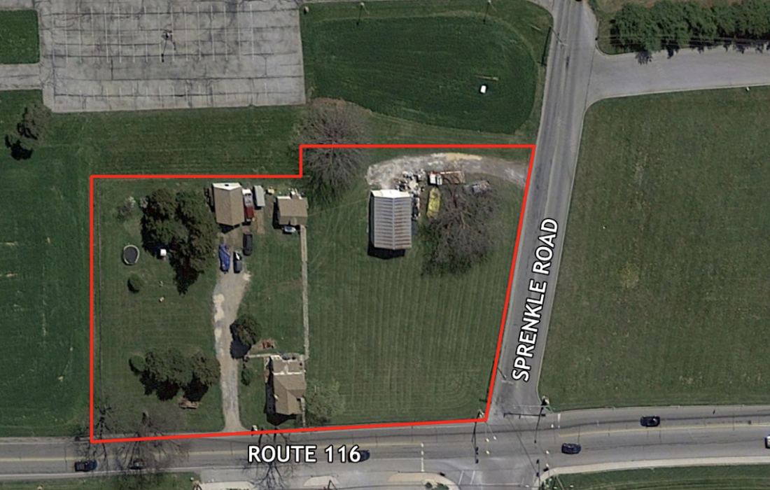 NEC of Route 116 & Sprenkle Rd